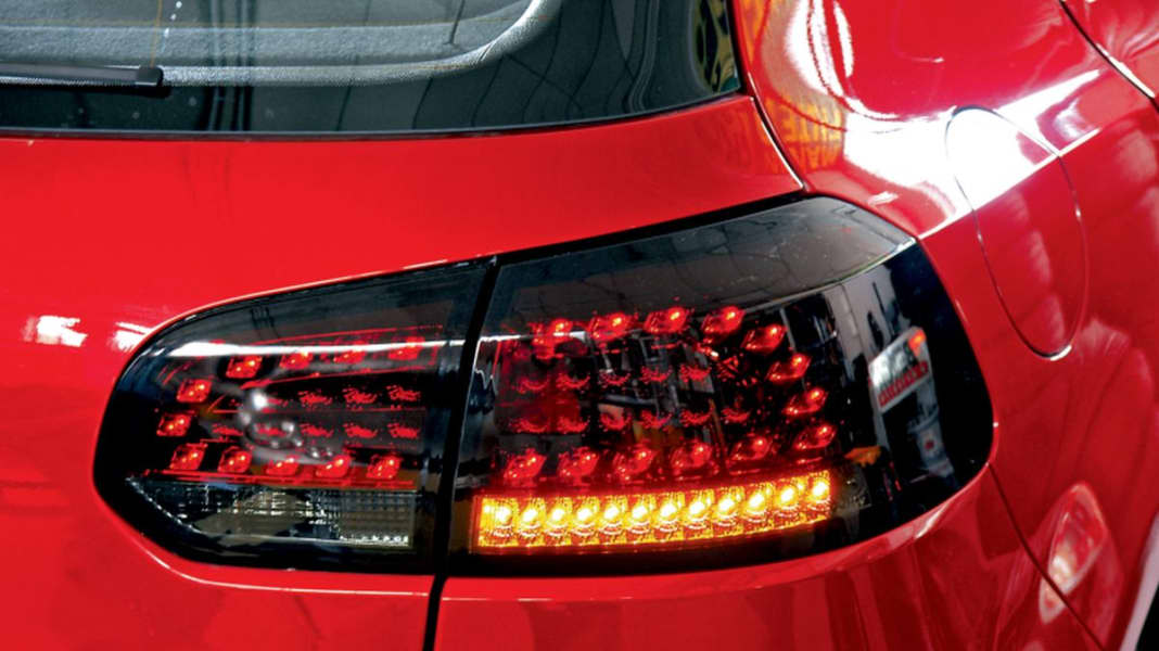 LED-Rückleuchten von Dectane für den Golf 6 - Punkte-System