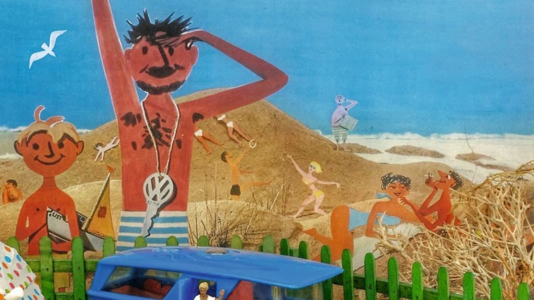 VW-Vitrine: Camping- & Urlaubs-Modelle - Sommer, Sonne, Serpentinen