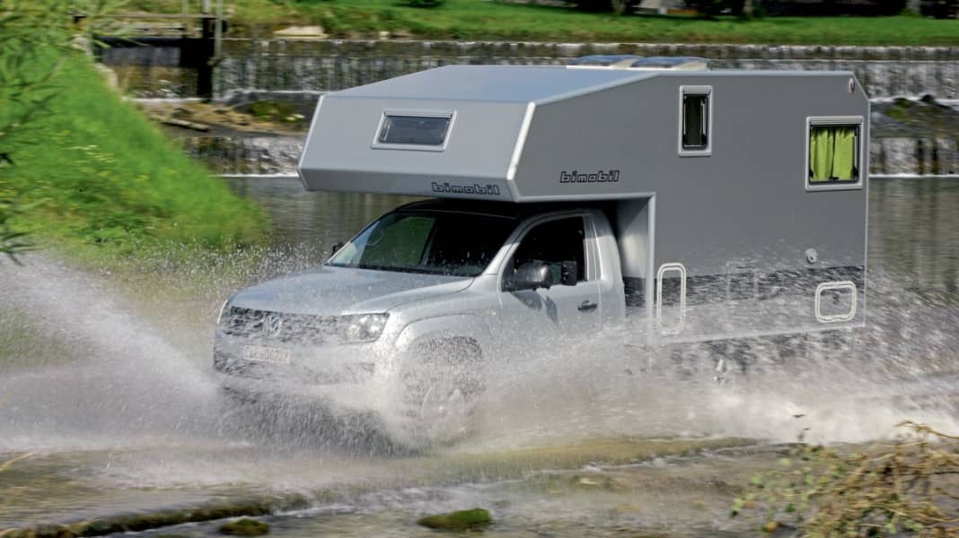 Campingtest: VW Amarok SC 2.0 TDI 140 PS 4Motion Bimobil Husky 270/4 - Ein Fall für Zwei