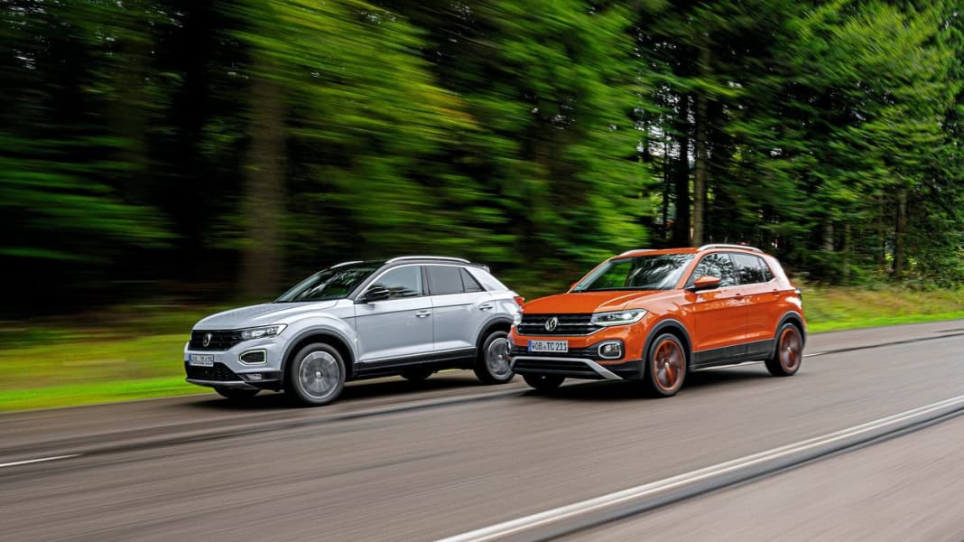 Vergleichstest VW TRoc vs. VW TCross TTime! Gute Fahrt