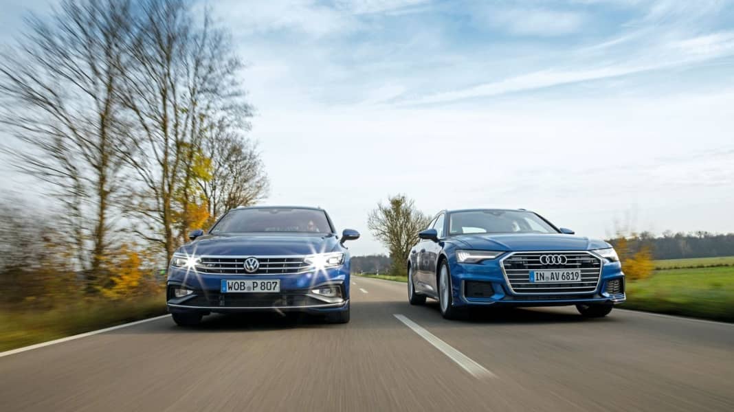 Vergleichstest: Audi A6 Avant vs. VW Passat Variant - Auf Augenhöhe?