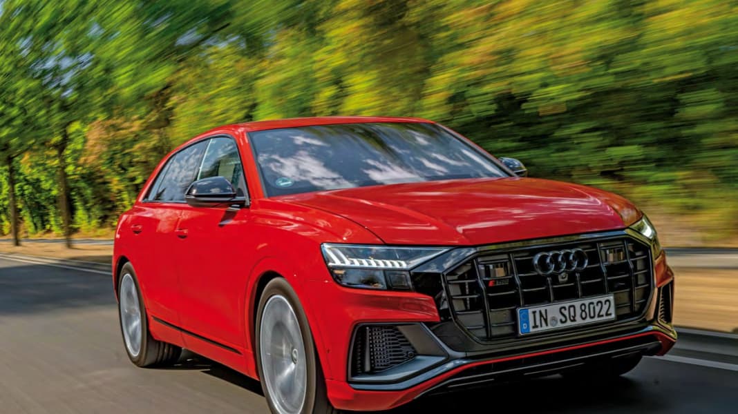 Audi SQ8 Quattro: Zug- und Druckmittel