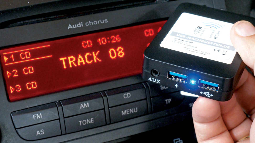 Quickservice: USB und Bluetooth nachrüsten