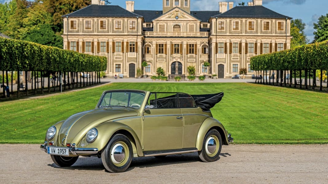VW Käfer Cabrio BJ 1957 - Wirtschaftswunder-Luxuswagen
