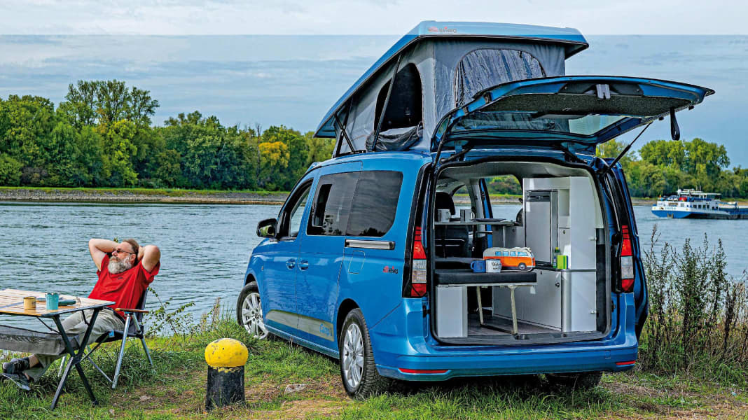 Camping Special - Caddy mit Hütchen