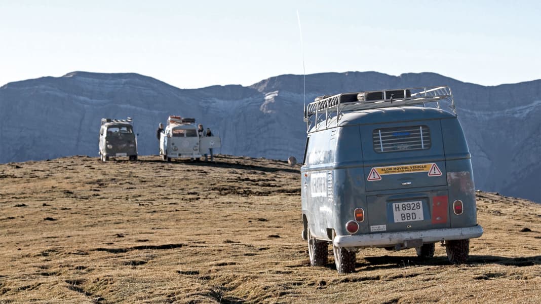 T1-Abenteuer „Transpinochiana“: Bulli, einmal anders