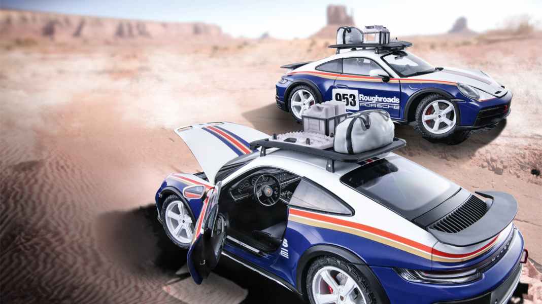 ‘24 Porsche 911 Dakar von Minichamps in 1:18 –Wüster Elfer
