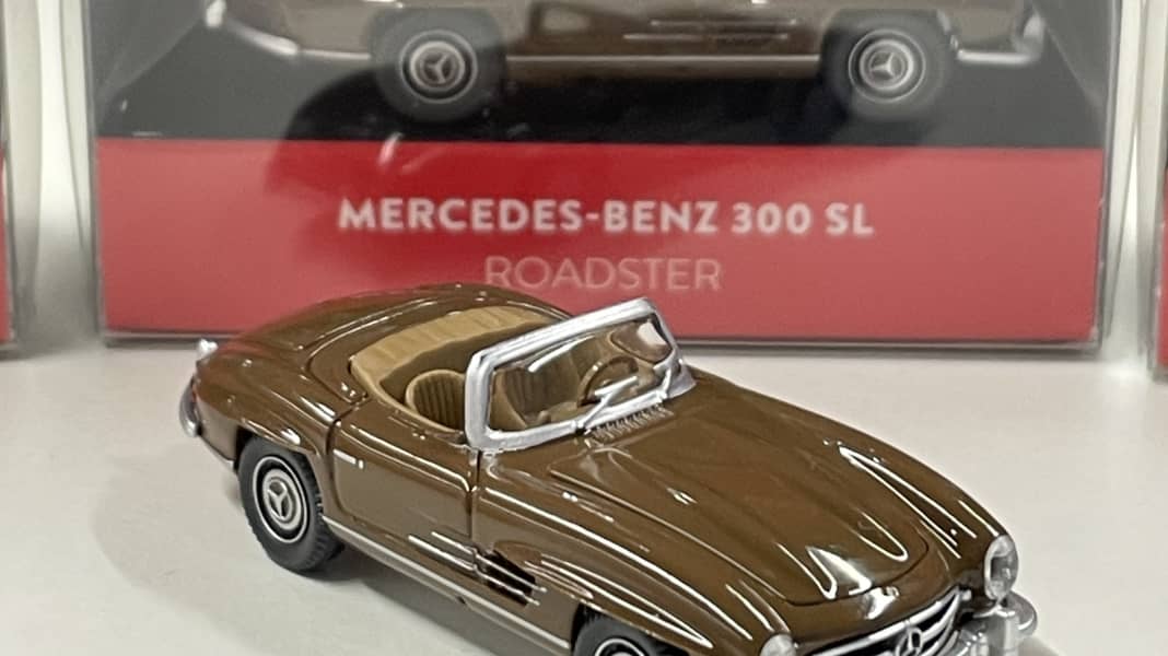 Wiking-Sensation: Nationales Automuseum bringt Krupps 300 SL in 1:87