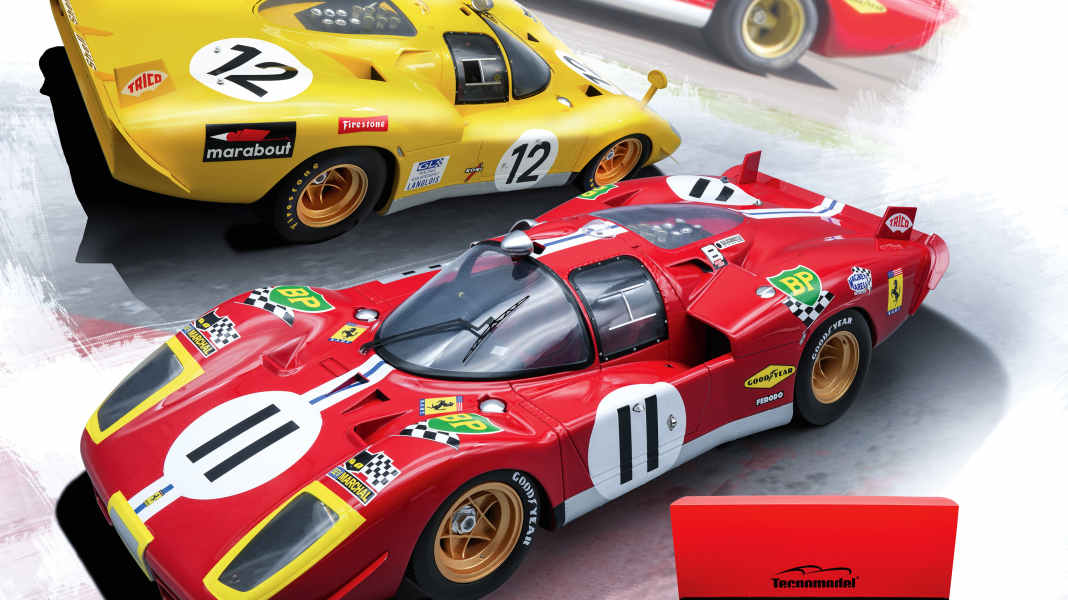 Ferrari 512 S Coda Lunga von Tecnomodel in 1:12 – Die Großtat