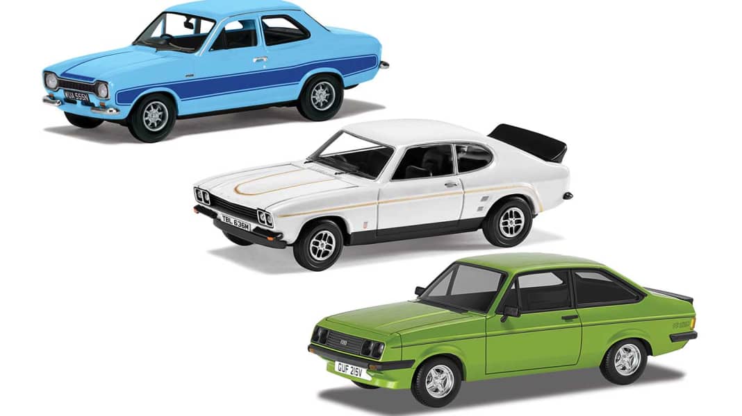 Corgi bringt vier neue Ford-Modelle in 1:43 und aus Die-Cast an den Start
