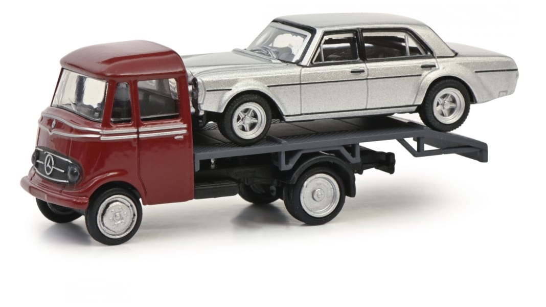 Schuco liefert ein Neuheiten-Trio des Mercedes-Benz L 319 in 1:87 aus
