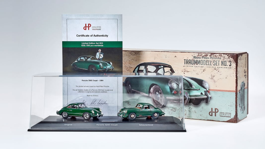 Scheunen-Duo: Porsche 356 vom HPP Traumwerk in 1:43
