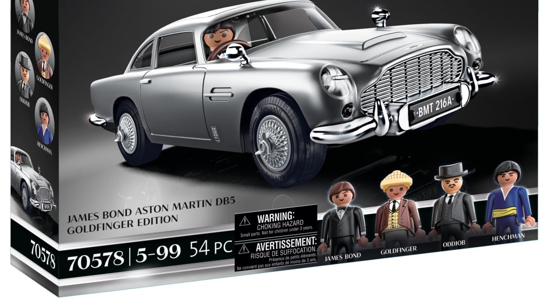 007 sein Playmobil-Aston-Martin