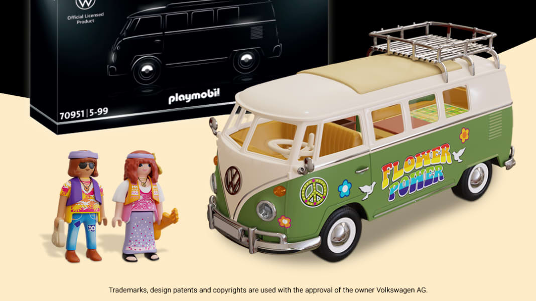 Playmobil bei VW: Spielspaß mit Bulli oder Käfer im Kleinformat