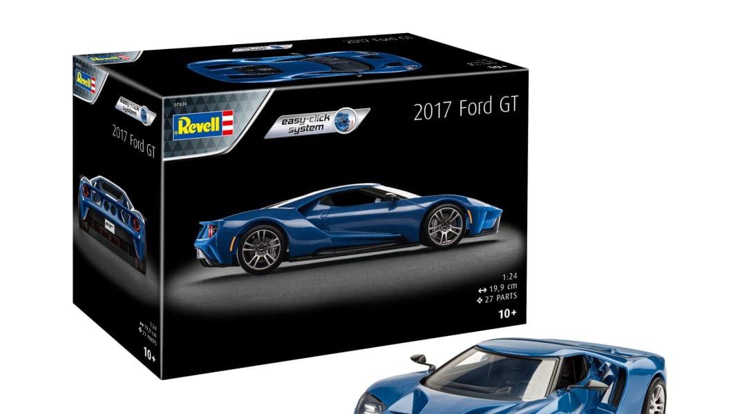 Dieser Ford-GT-Bausatz von Revell ist schnell eingeschnappt - im besten Sinne