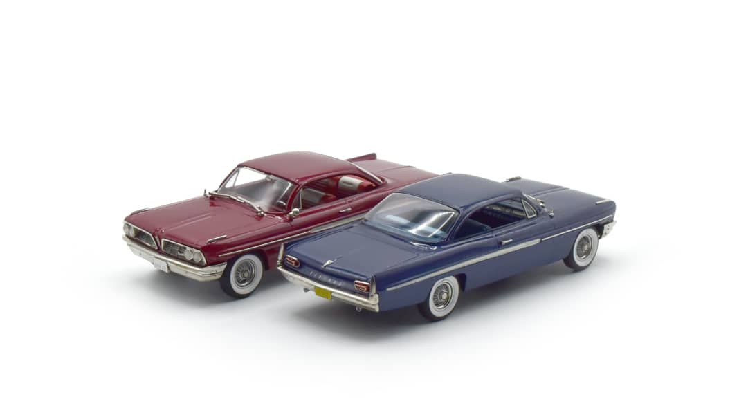 Den seltenen Pontiac Ventura von 1961 bringt Brooklin Models als 1:43er heraus