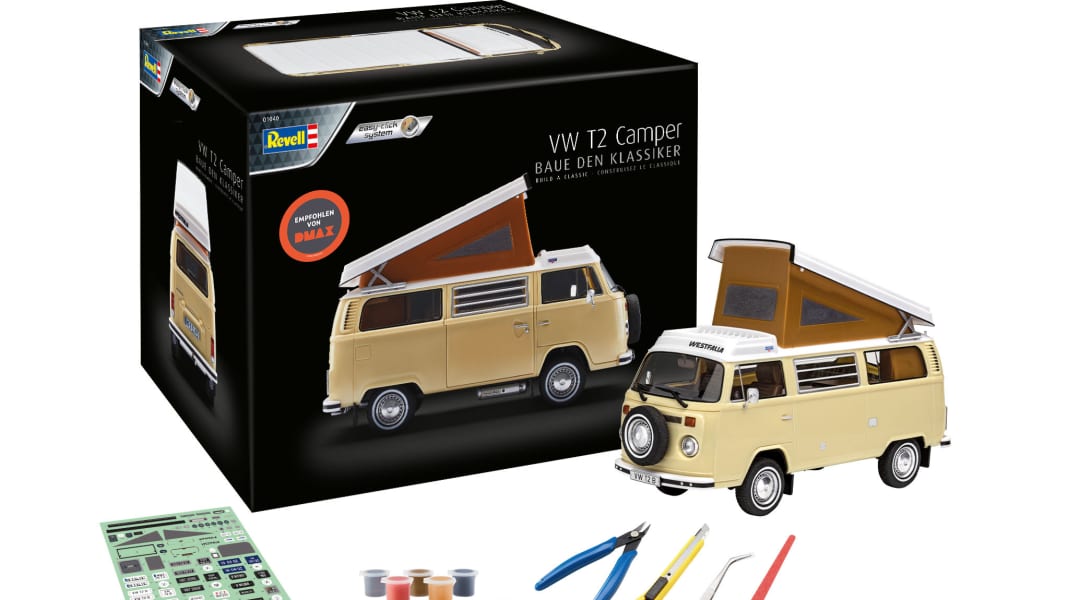 VW T2 als Weihnachtskalender von Revell Wenn die Freiheit hinter 24