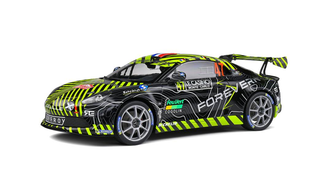 Solido bringt die neue Alpine von Rallye-Star Francois Delecour in 1:18