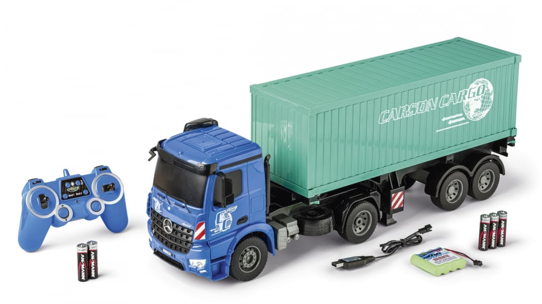 Carson-Modellsport bringt Arocs-Laster im 60-Zentimeter-Format