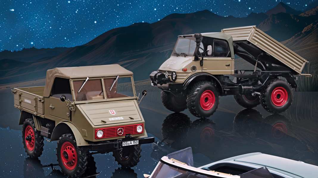 Drei Schuco-Sterne in 1:18 – Sternbringer