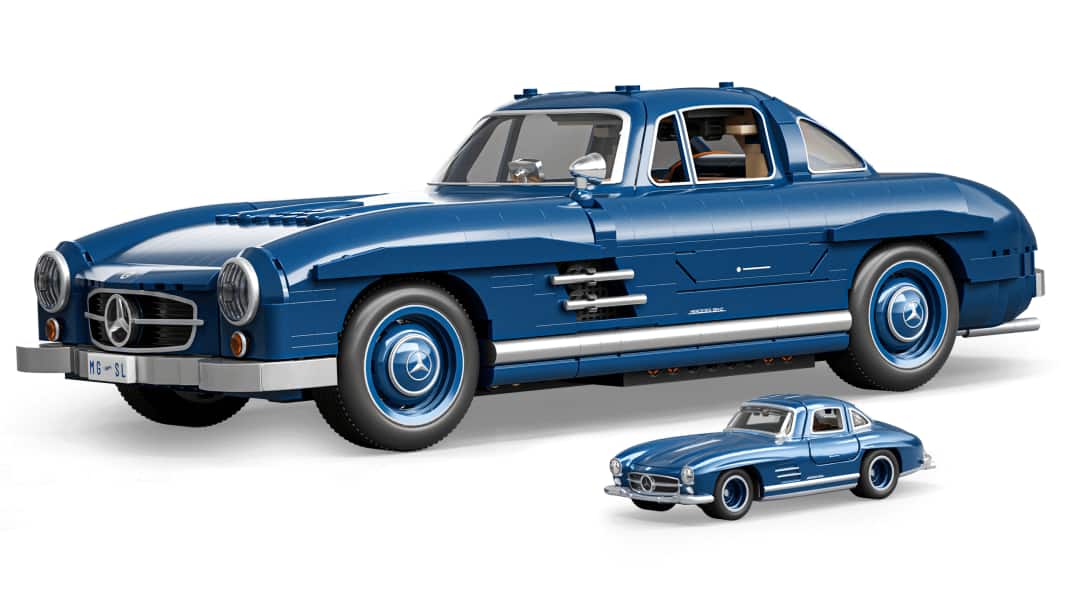 Hot Wheels: Der Flügeltürer kommt als Steinchenbausatz in 1:12