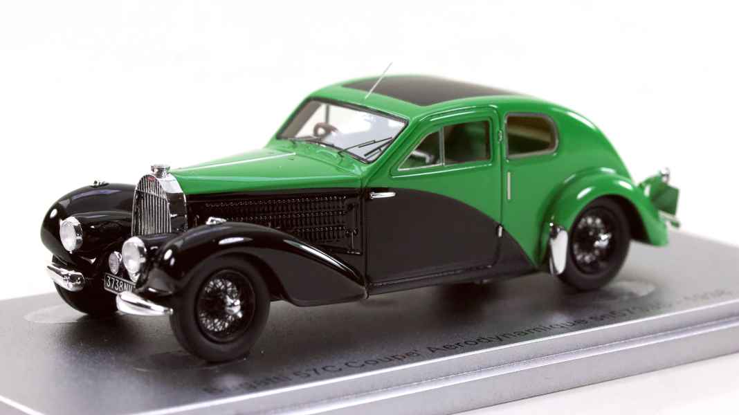 Kess Models bringt drei Bugatti Type 57 in 1:43 im schnittigen Design