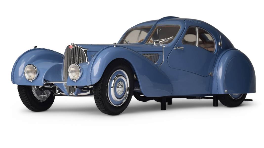 Diese Bugatti 57 SC, den Carson von Ixo liefert, ist großartig – in 1:8