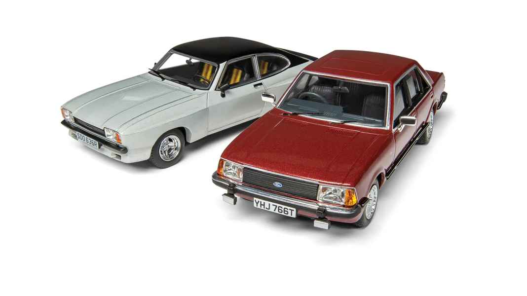 Zumindest aus zwei Ford-Neuheiten macht Corgi ein großes 1:43-Geheimnis