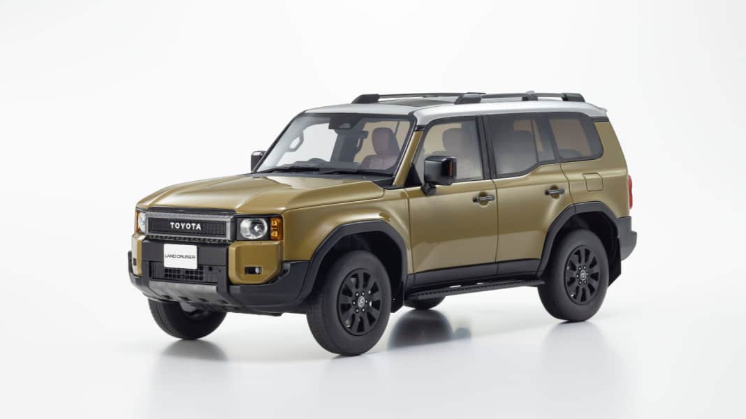 Kyosho baut Toyota Land Cruiser 250 in 1:18 und aus Resine