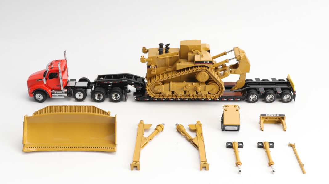 Kenworth T880 mit Cat D11R Dozer in 1:50 kommt bei Diecast Masters