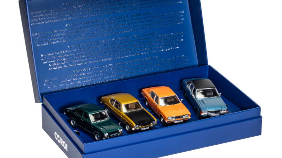 Corgi verführt mit Ford-GT-Sammler-Quartett in 1:43 und aus Die Cast