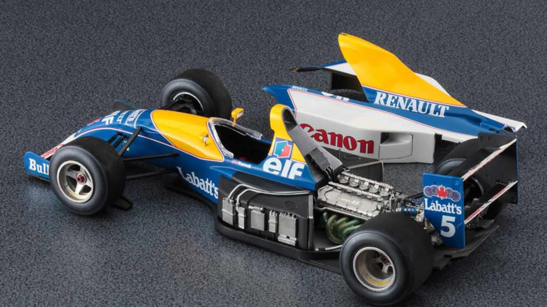 Hasegawa bringt den Williams FW14 in 1:24 mit Die-Cast-Motor