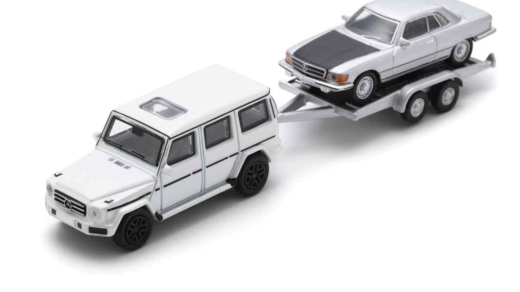 Ende Juni bekommt Schuco noch mehr Anhänger – im Maßstab 1:87