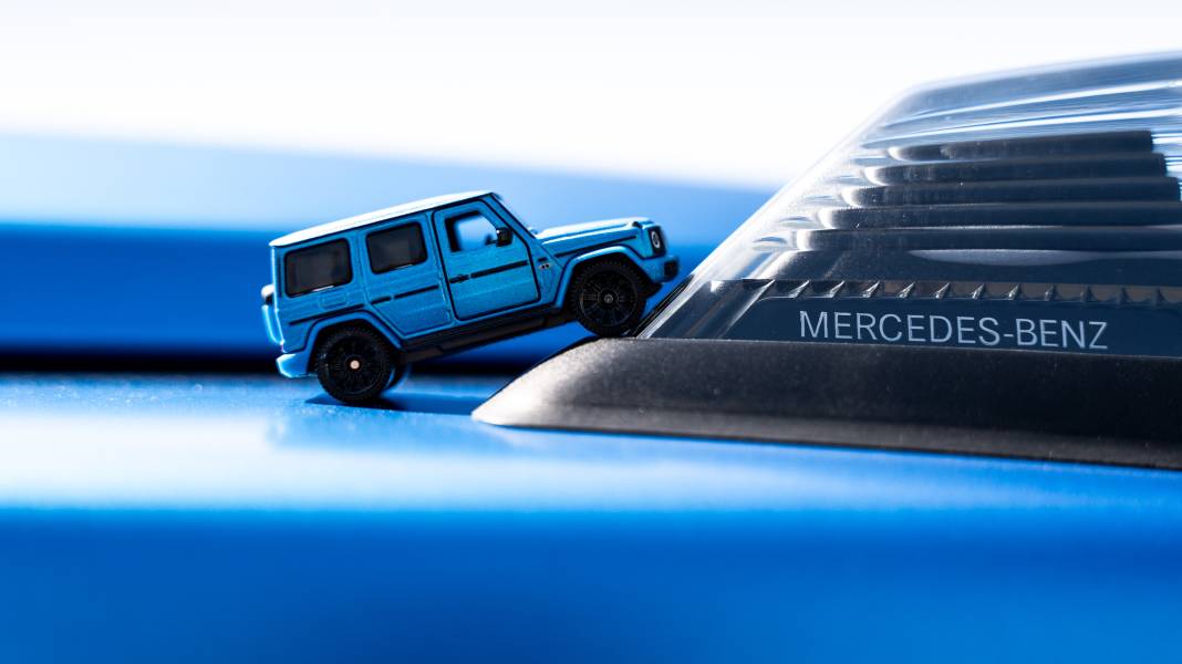 Matchbox bringt Elektro-G-Klasse aus recyceltem Die Cast in 1:64