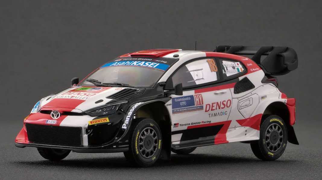 Belkits überrascht mit Toyota Yaris Rally1 Hybrid als Siegertyp in 1:24