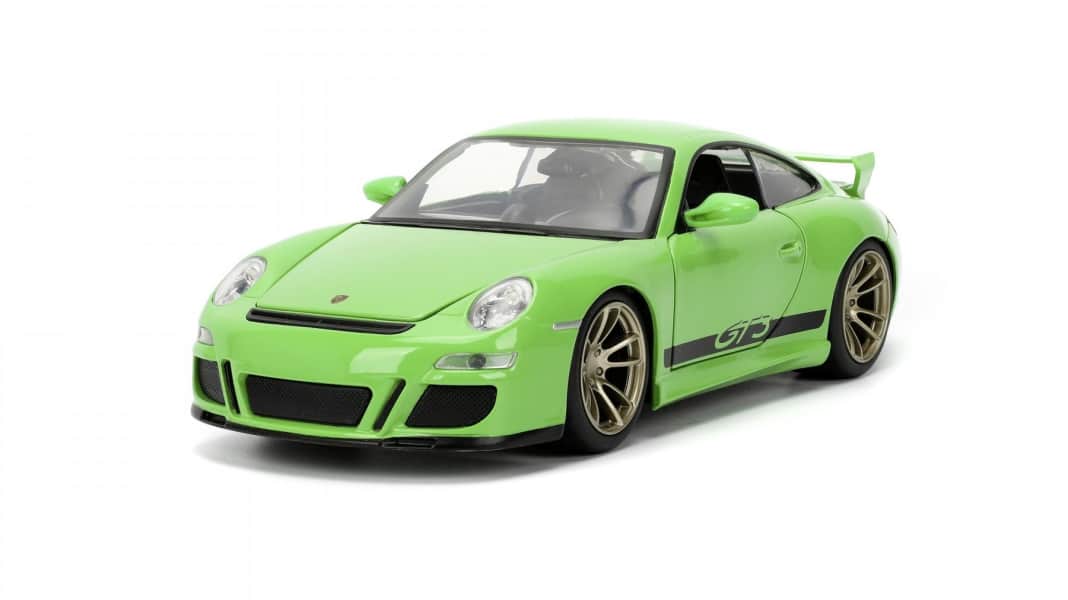 Jada Toys startet den grünen GT3 aus Fast & Furious in 1:24