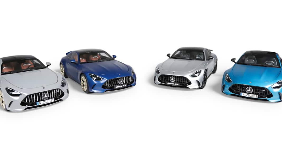 ‘24 Mercedes AMG GT von NZG in 1:18 – NZG sagt AMG