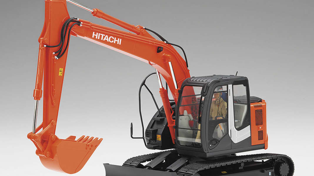 Hasegawa bringt neuen Hitachi-Bagger in 1:35 und Top-Detaillierung