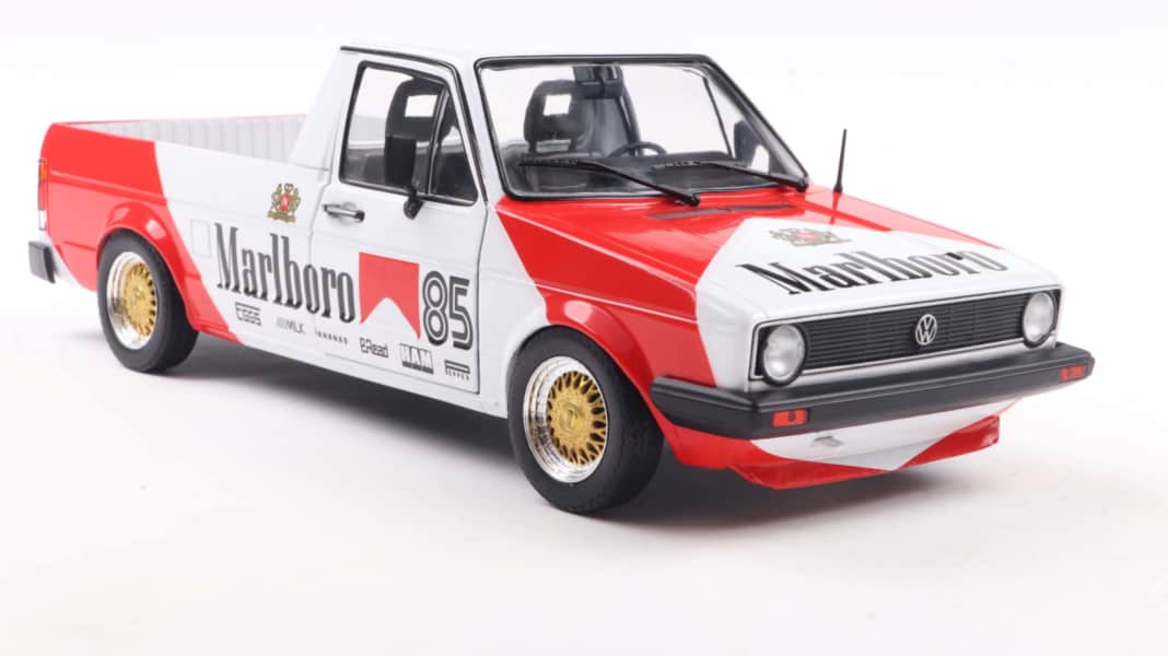 Messe-Ticker 4: Solido macht den VW Caddy in 1:18 zum “Marlboro”-Man aus Die Cast