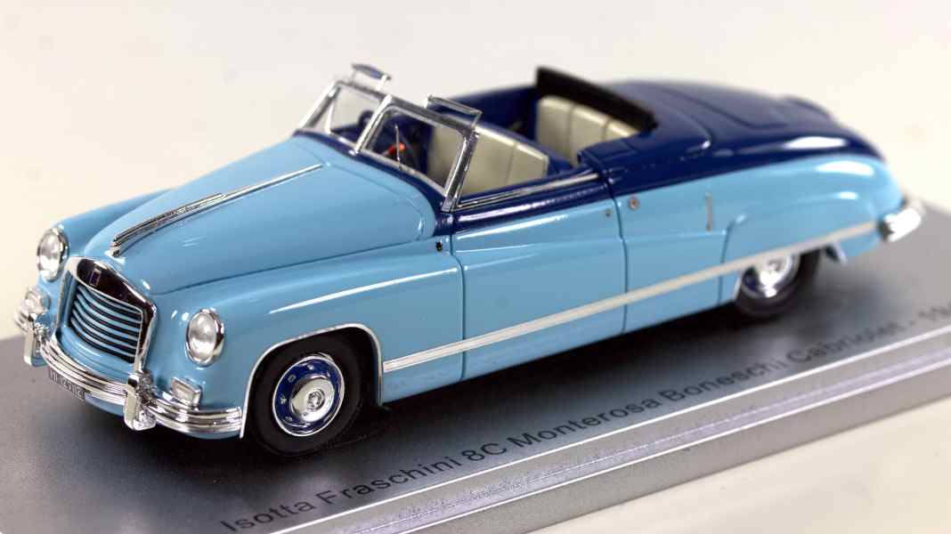 Ganz schön, Kess: Isotta Fraschini 8C kommt als 1:43-Cabriolet!