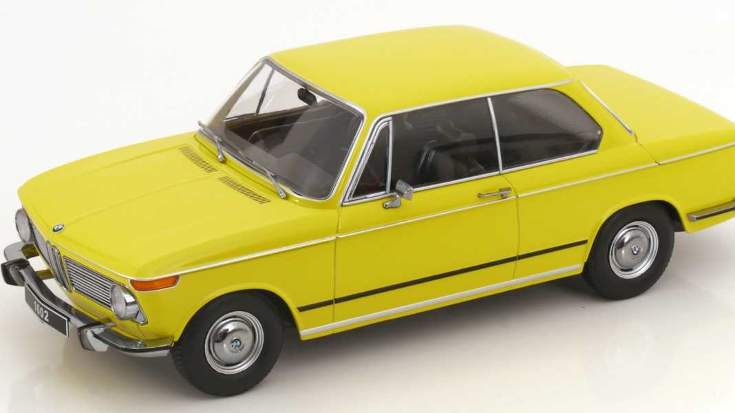 KK-Scale hat in 1:18 vier neue BMW 02er aus Die-Cast in petto!