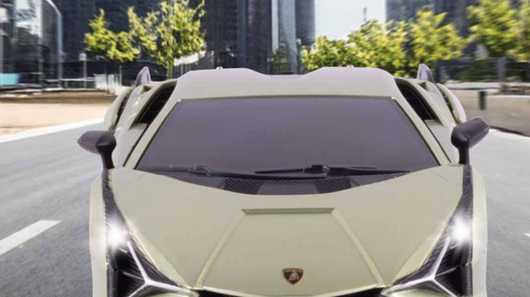 Bei Revell startet der Lamborghini Sián als RC-Flitzer in 1:24