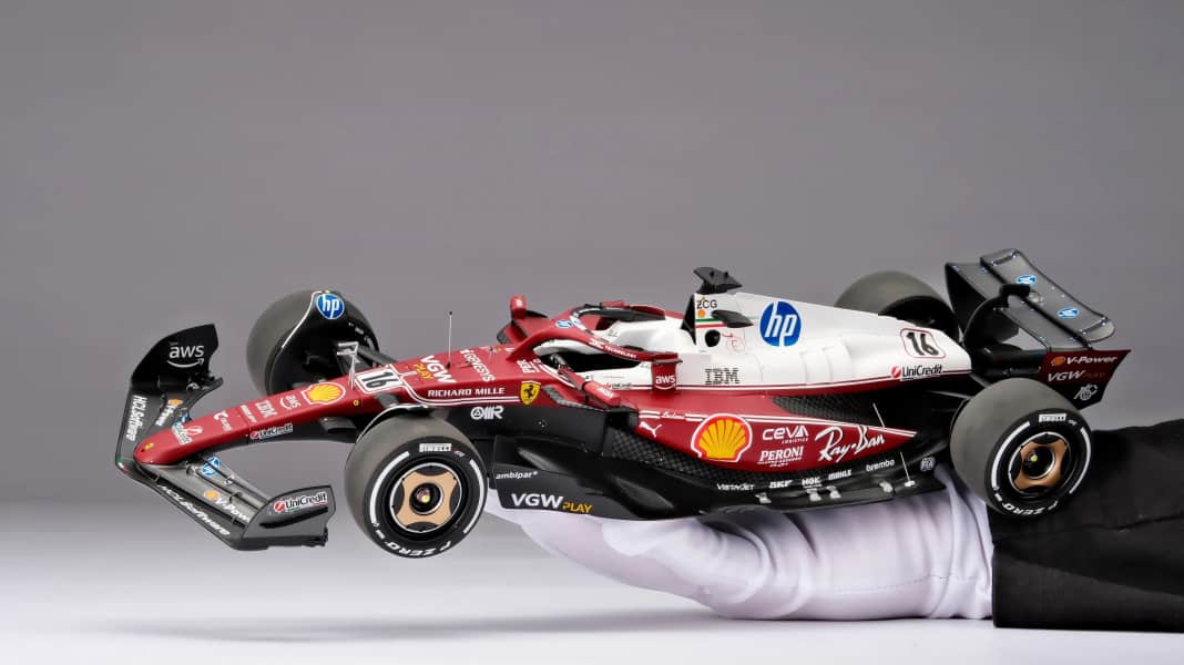 Ferrari SF-25 bekommt Lauda-Hommage von Amalgam in 1:18
