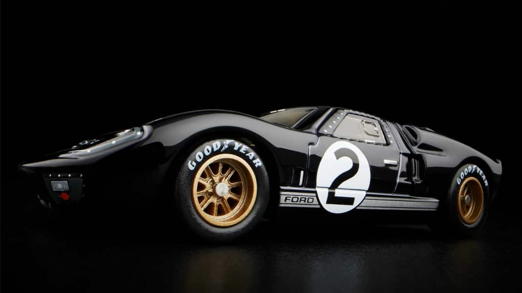 Hot Wheels schiebt Ford GT40 Mk II von Le Mans 1966 aus der 1:64-Box