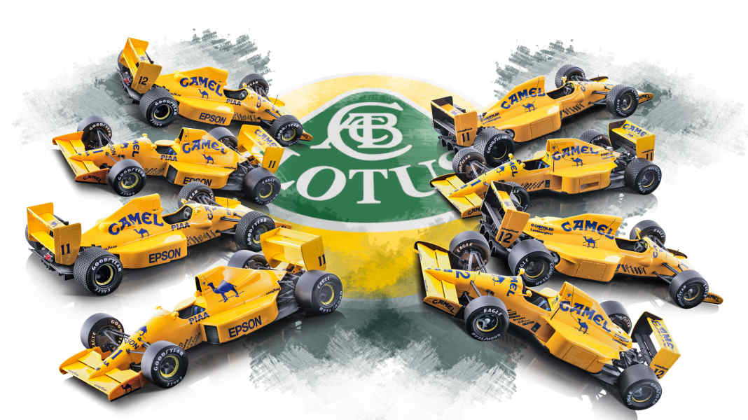 ‘89/‘90 Lotus 101/102 von Tecnomodel in 1:18 – Jetzt erst recht