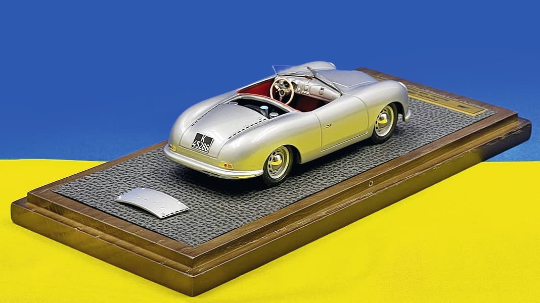 ’48 Porsche 356 Nr. 1 von EMC in 1:43 - Zweimal 1