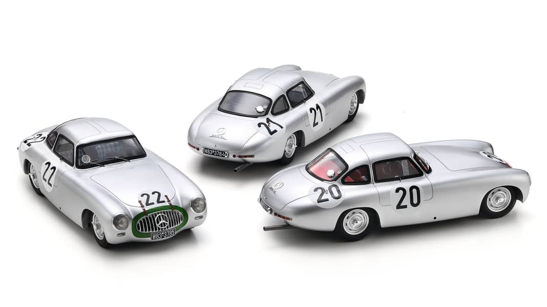 Erster mit Dach – ’52 Mercedes-Benz 300 Ur-SL von Spark in 1:18