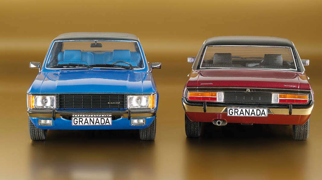 Die gute Stube: Ford Granada Mk I von MCG in 1:18