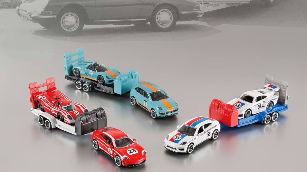 SAMMELN: Majorettes Porsche Edition in 1:64– Für Anhänger