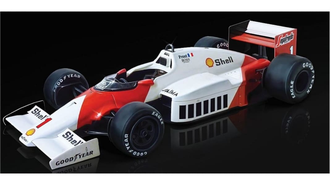 Italeri stellt im Mai den 1:12-Bausatz des McLaren MP4/2C auf die Pole